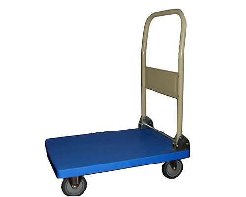 Foldable handle Plastic Trolley